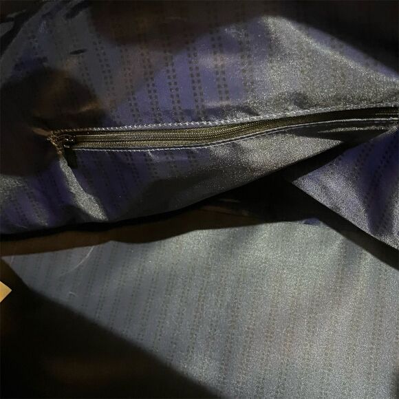 Kenneth Cole Reaction 20" Black Vegan Leather Carry-On Duffel Bag - Picture 7 of 13